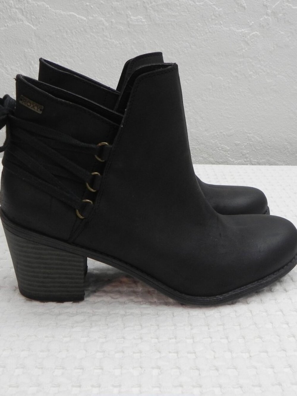 Roxy Lace Up Dulce Ankle Boot Women's Size 9